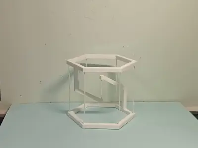 [玩具]反重力线悬浮雕像