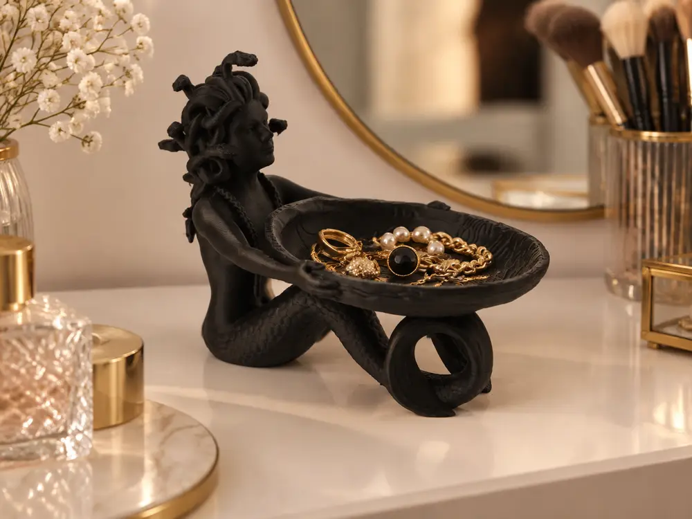 Medusa Gothic Trinket - Jewelry Tray