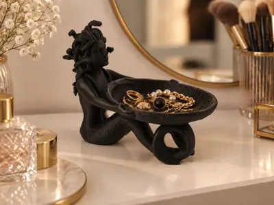 Medusa Gothic Trinket - Jewelry Tray