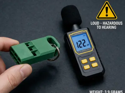 6-chamber whistle guaranteed +122 dB V6 DANGER!!!