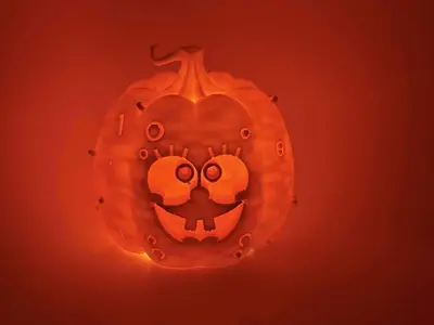 SpongeBob Halloween pumpkin