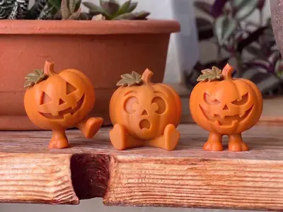 Spooky Little Pumpkins