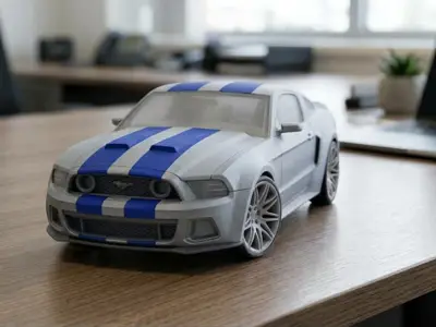 Ford Mustang Need for Speed Edition – Shelby GT500 3D Print