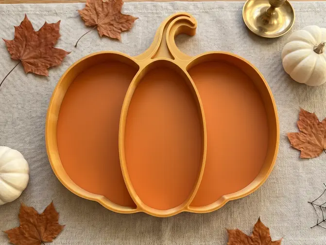 Autumn & Halloween Tray - Magic pumpkin