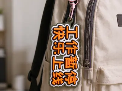 工作暂停 快乐上线 书包挂饰