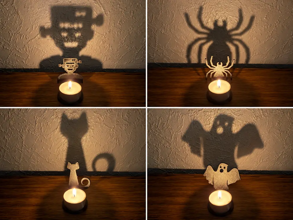 Halloween tealight