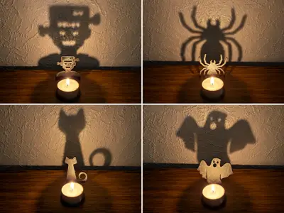 Halloween tealight