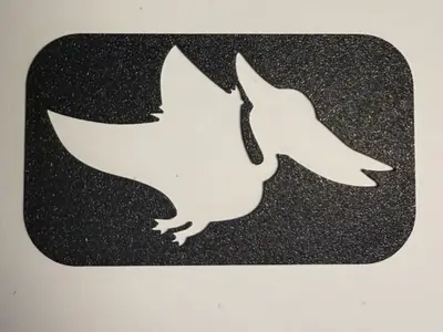 Pterodactyl Draw Template