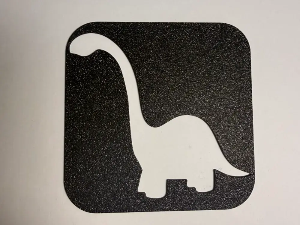 Brontosaurus Draw Template