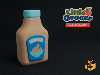 Little Grocer | Mayonnaise | Playset Expansion