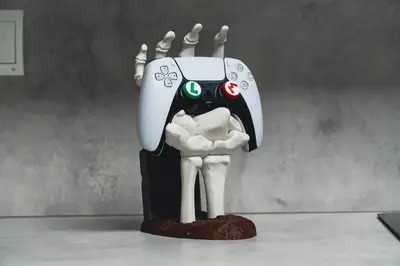 Skeleton Hand PS5 Controller Stand