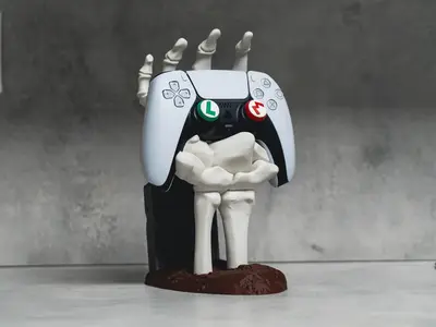 Skeleton Hand PS5 Controller Stand