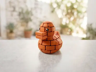 Brick Duck, Bricked Duck, Cruise Car Duck