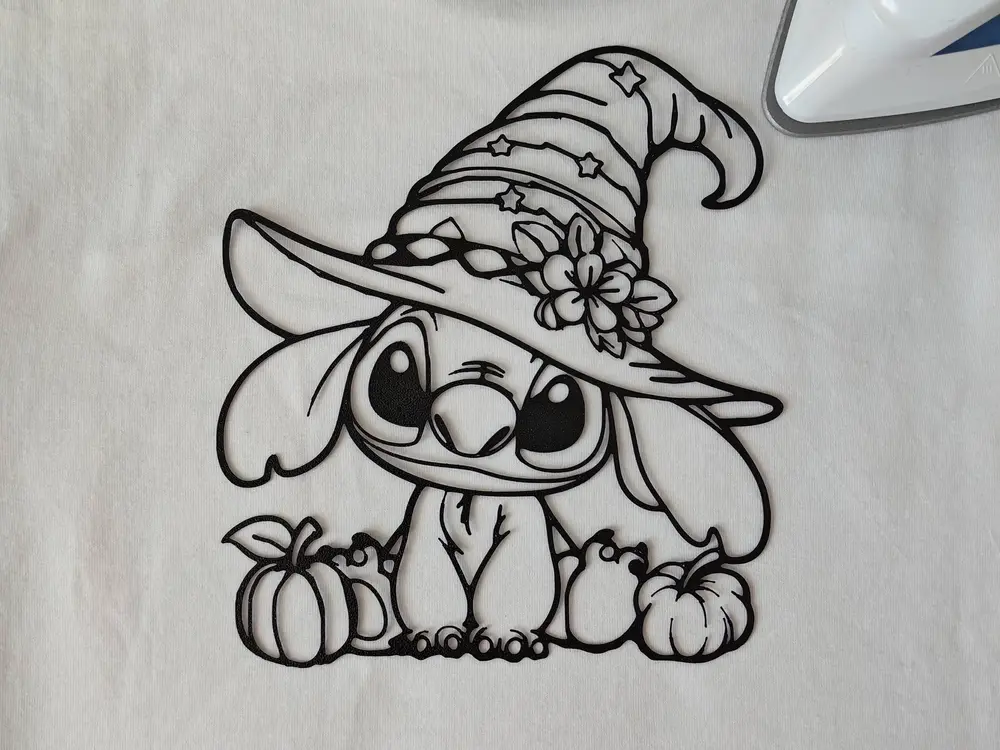 T-shirt print Stitch Halloween