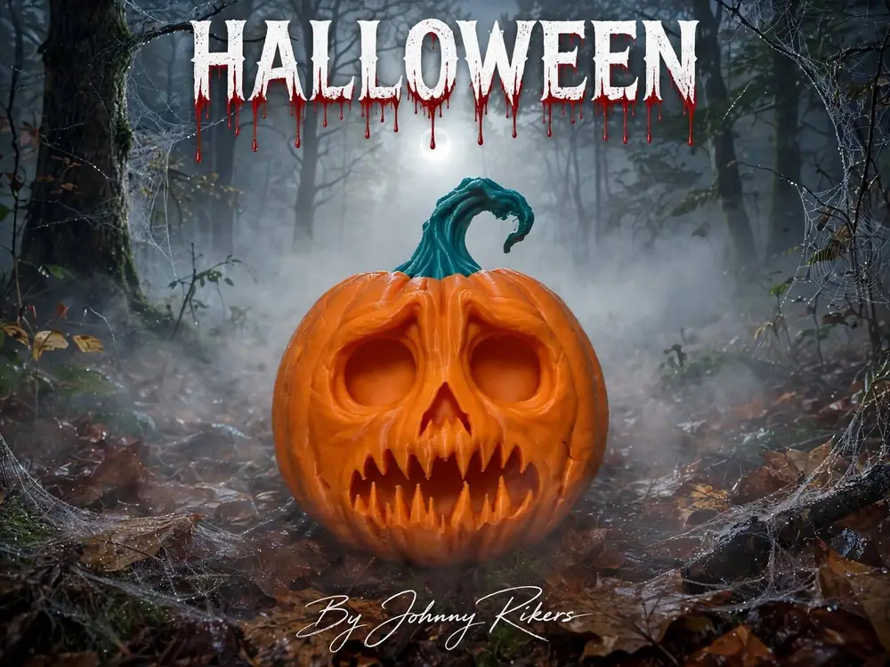 Halloween Pumpkin 7 - worried