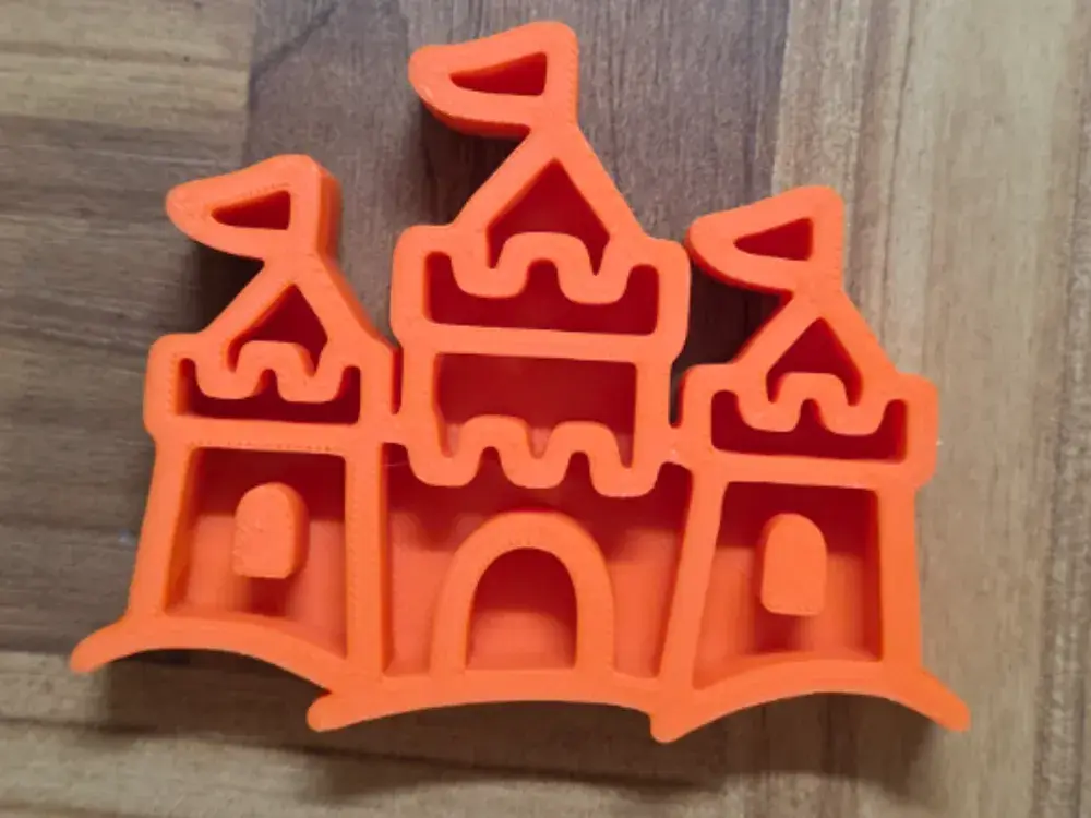Beach Castle Sand Stamp