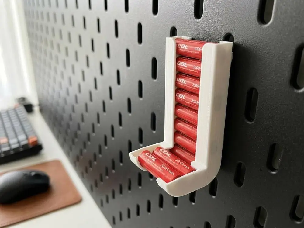 IKEA Skådis AA Battery Dispenser (Split Design)