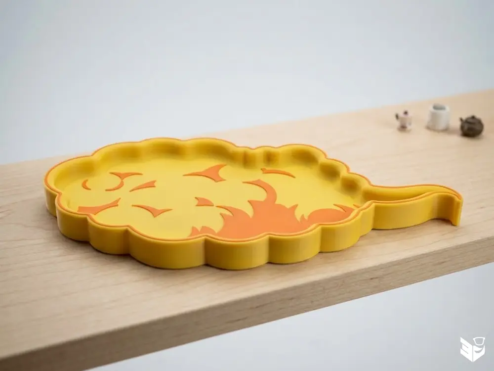 Speedy Cloud Catchall Tray Dragonball - 3D Print Model