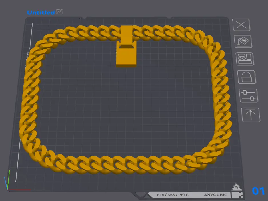 BLANK cuban chain link