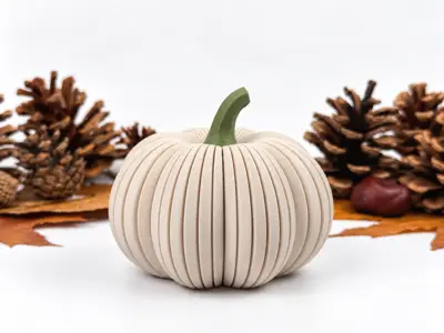 Pumpkin – Ribbed Design