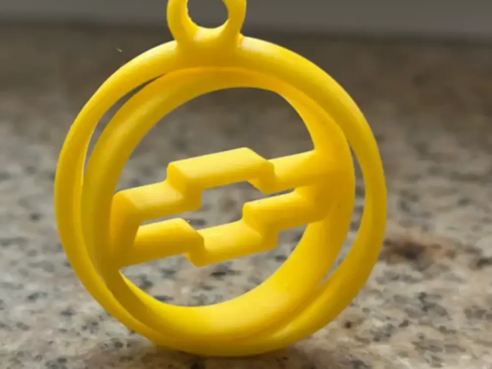 Chevrolet gyro keychain