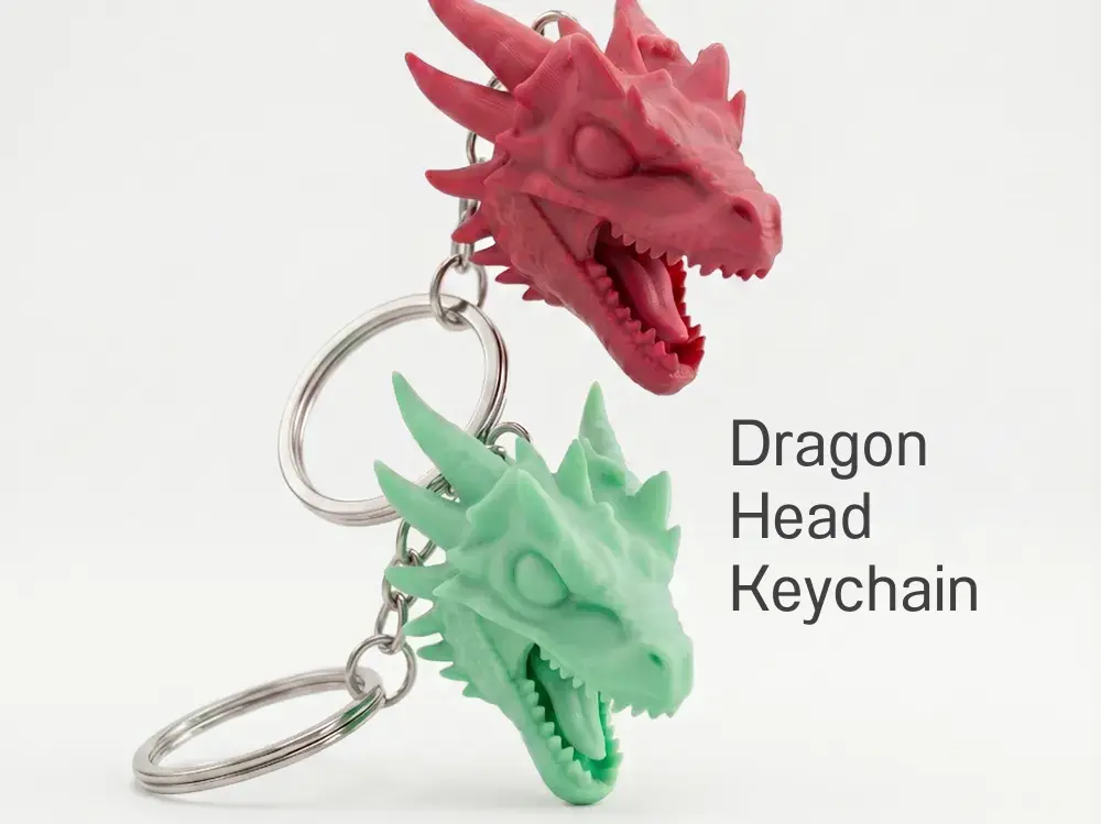 Dragon head KeyChain