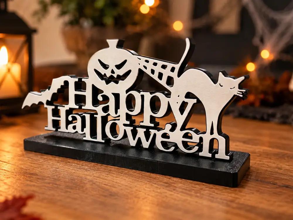 Happy Halloween sign