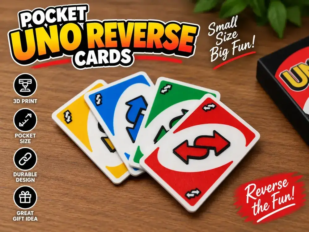 Pocket UNO Reverse Cards