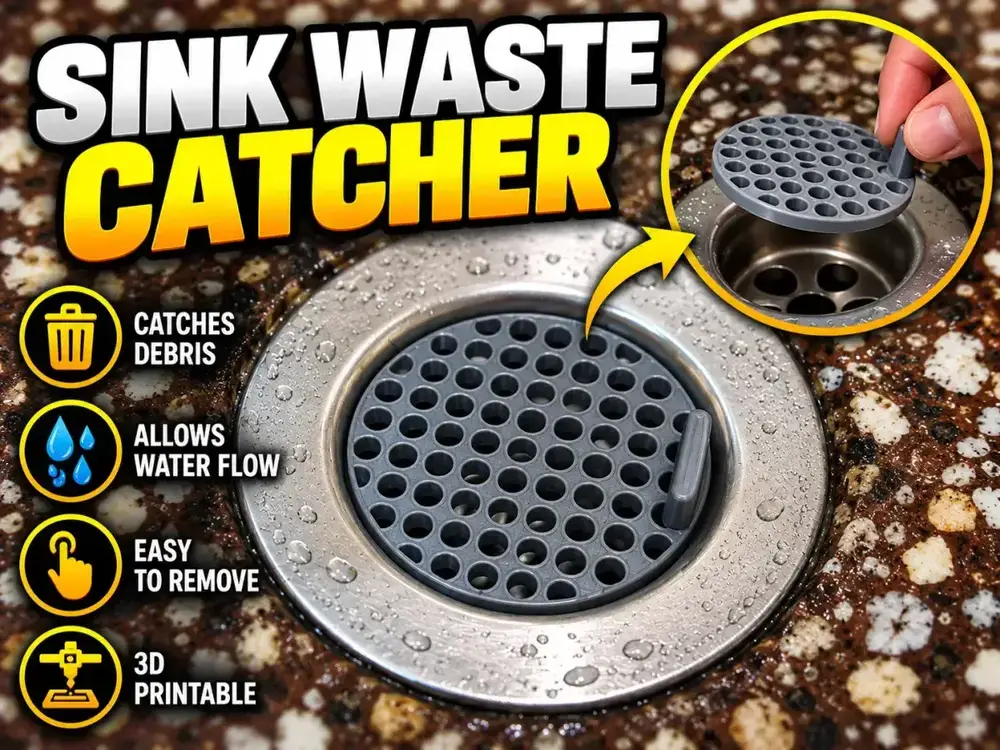 Sink waste catcher 2