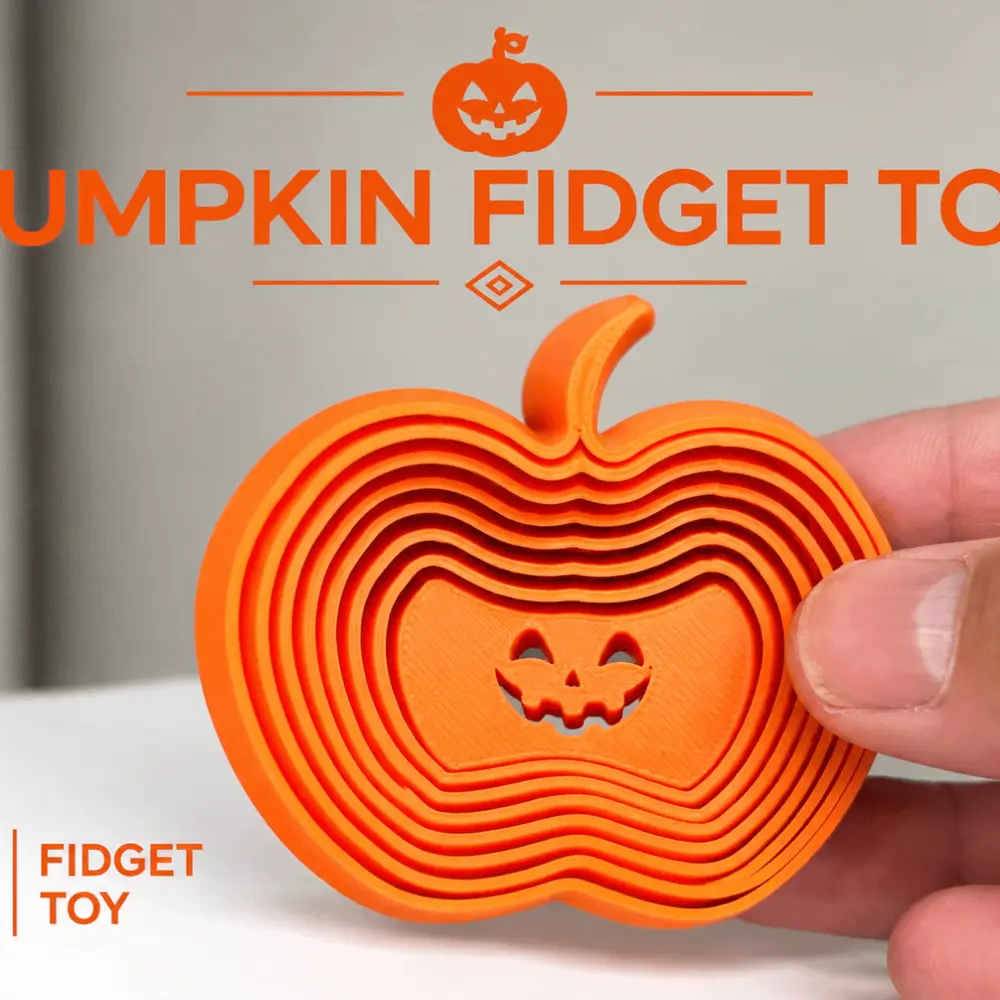 halloween pumpkin fidget-fidget toy articulated toy