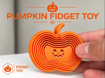 halloween pumpkin fidget-fidget toy articulated toy