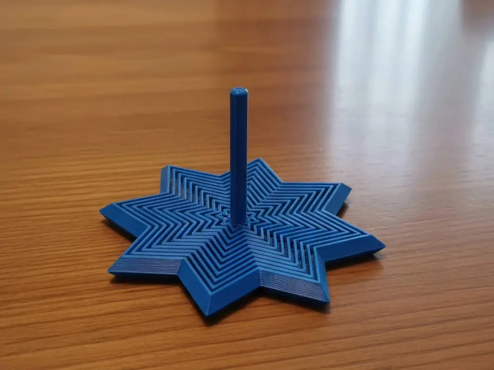 Hexagon Twist Fidget - with handle