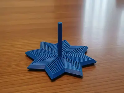 Hexagon Twist Fidget - with handle