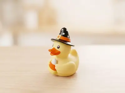 Halloween Spooky Duck with Candy Corn! Cruise Car Duck!