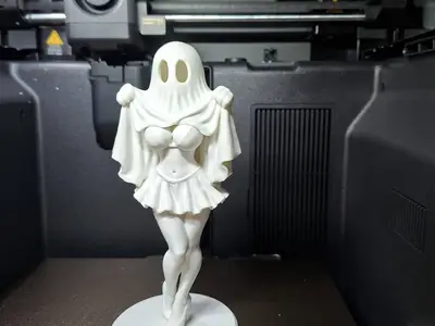 Ghostly Halloween Girl