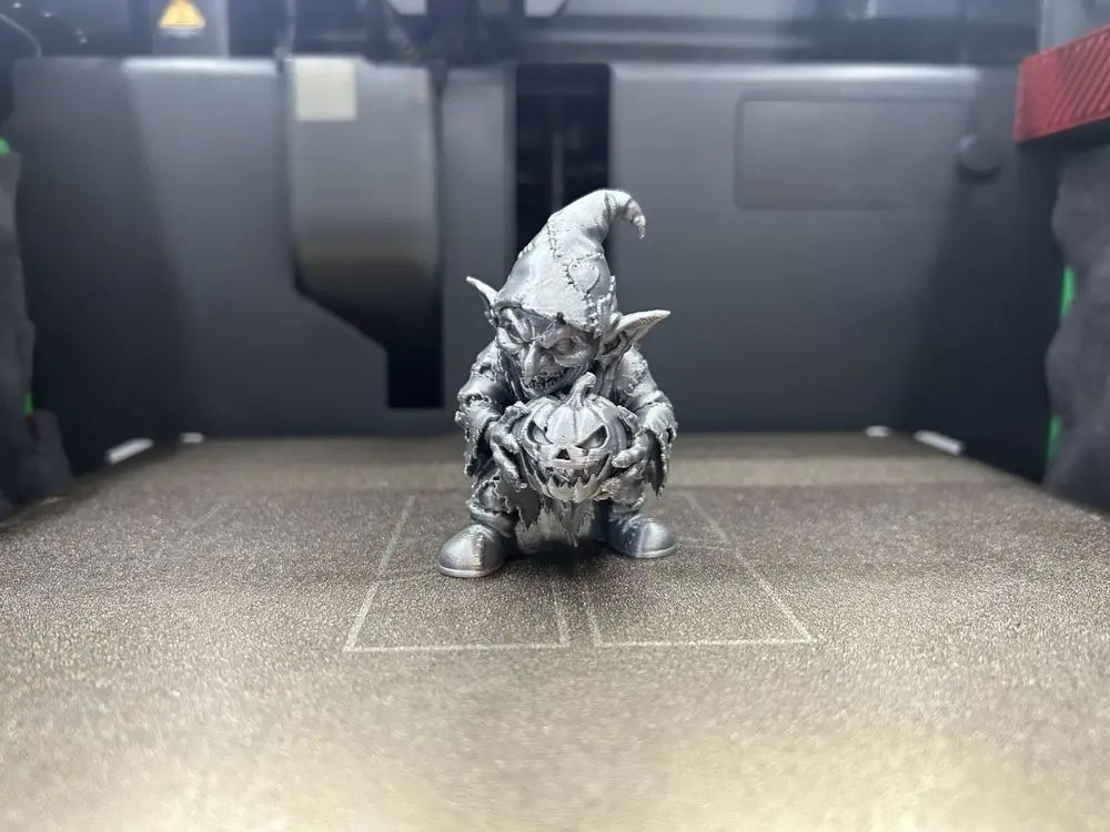 Goblin with Glowing Pumpkin