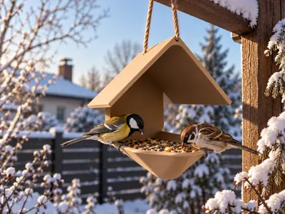 Bird Feeder – Minimalist Garden Decor