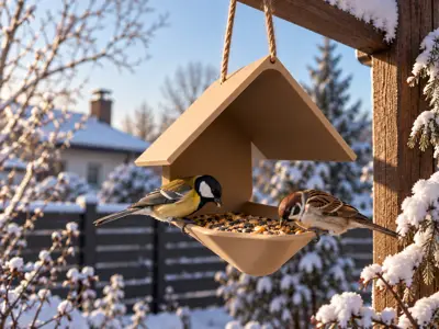 Bird Feeder – Minimalist Garden Decor