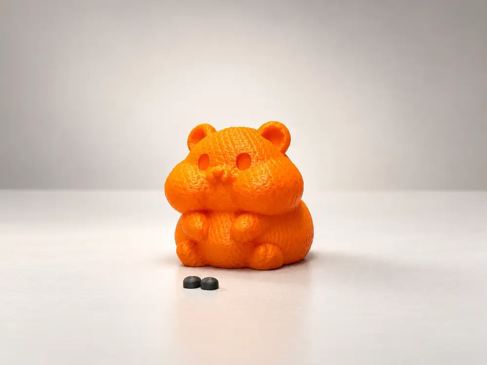 Knitted Hamster - No Ace & Supports! Cute Animals