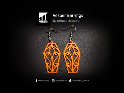 Vesper - Halloween Earrings