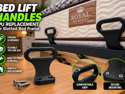 Bed Lift Handles – TPU Replacement for Slatted Bed Frame