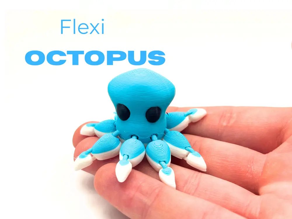 Flexi Octopus Articulated Print In Place