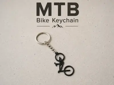 MTB Bike Keychain | Fast Print
