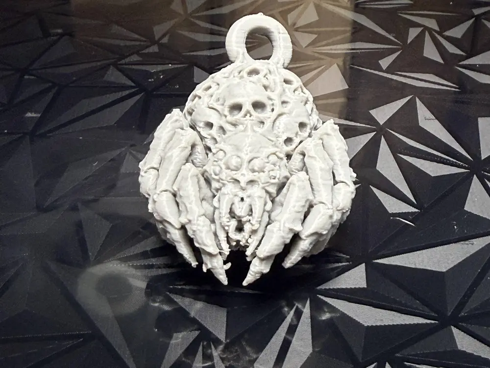 Spider Key Ring