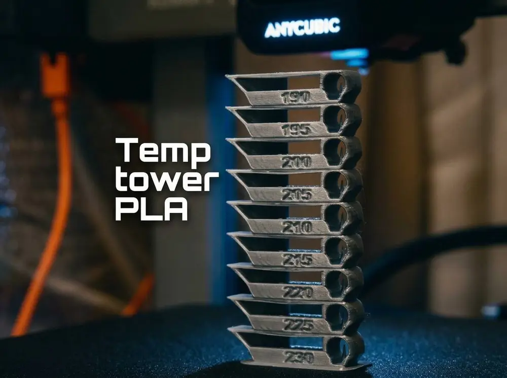 Temp tower PLA
