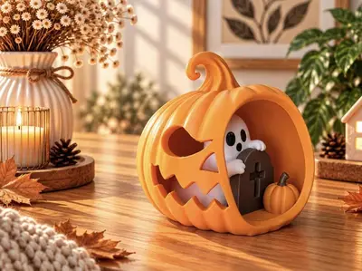 Haunted Pumpkin Graveyard