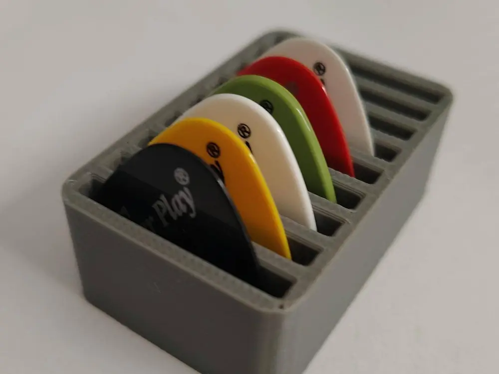 Guitar Pick Holder (Commercial Use Allowed)