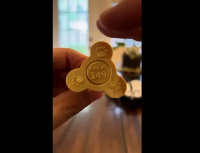 Deslizador / Woggle personalizado para pañuelo Scout Spinner