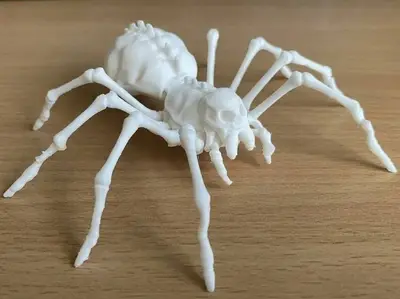 La araña esqueleto más realista