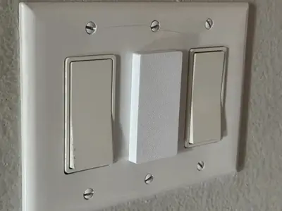 Tapa de interruptor de luz
